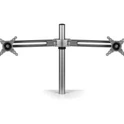 Fellowes Lotus Adjustable Monitor Arm, Up to 27", Silver (8042901)