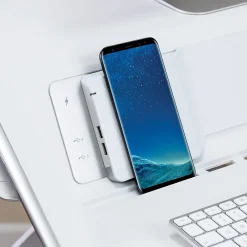 Online Fellowes Lotus DX Sit-Stand Workstation Adjustable Monitor Stand, White (8080201)