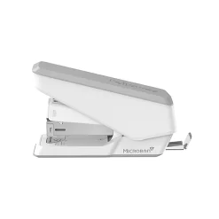Staplers|Fellowes LX840 EasyPress Desktop Stapler, 25-Sheet Capacity, White (5011501)