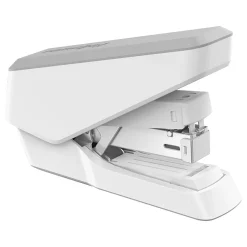Staplers|Fellowes LX860 EasyPress Desktop Stapler, 40-Sheet Capacity, White (5014301)