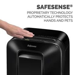 Clearance Fellowes LX200 12-Sheet Micro-Cut Shredder (5015001) Black