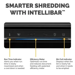 Clearance Fellowes LX200 12-Sheet Micro-Cut Shredder (5015001) Black