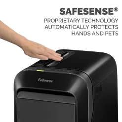 Discount Fellowes LX220 20-Sheet Micro-Cut Shredder, Black (5015401)