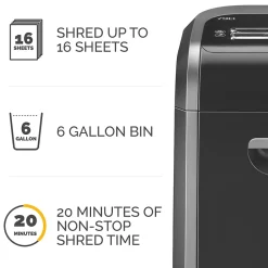 Best Fellowes Powershred 79Ci 16-Sheet Cross-Cut Commercial Shredder (3227901/3227917)