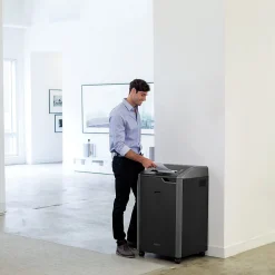 Clearance Fellowes Powershred 485i 38-Sheet Strip-Cut Industrial Shredder (38480)