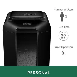 New Fellowes Powershred LX85 12-Sheet Cross Cut Personal Paper Shredder (FEL4400401)