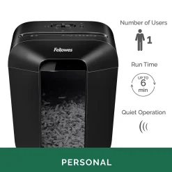 Discount Fellowes Powershred LX45 8-Sheet Cross Cut Personal Paper Shredder (FEL4400201)