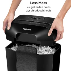 Discount Fellowes Powershred LX45 8-Sheet Cross Cut Personal Paper Shredder (FEL4400201)