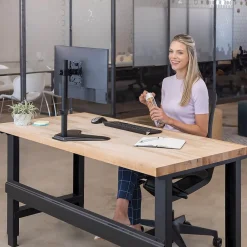 Best Fellowes Professional Series Freestanding Single Monitor Arm, Up to 32