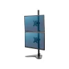 Outlet Fellowes Professional Series Freestanding Dual Stacking Monitor Arm, Up to 32", Black (8044001)