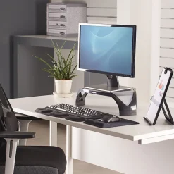 Outlet Fellowes Smart Suites Corner Monitor Riser, Up to 32