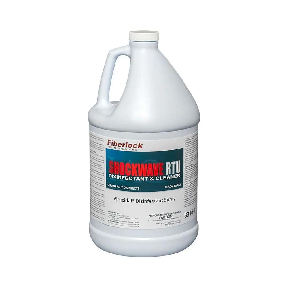 Fiberlock ShockWave RTU Disinfectant, 128 oz. (8316-1)<Fiberlok Outlet