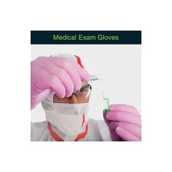 Powder Free Vinyl Exam Gloves, Latex Free, Medium, , 100/Box (FMN100042)<FifthPulse