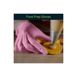 Powder Free Vinyl Exam Gloves, Latex Free, Small, Pink, 100/Box (FMN100041)<FifthPulse Online