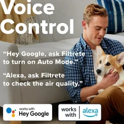 Filtrete Large Room RAP Device True HEPA Tower Air Purifier, WiFi Enabled, White (FAP-ST02N)