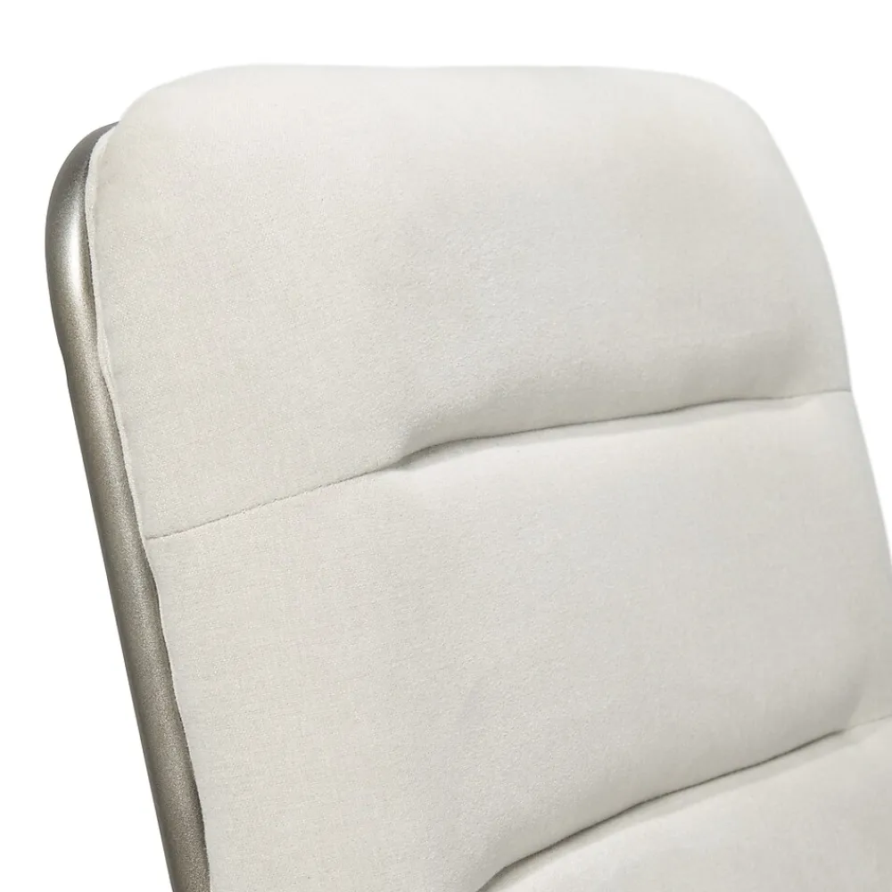 Office Chairs*Finch Franklin Bonded Leather Computer and Desk Chair, Cream White (CHR10060D)