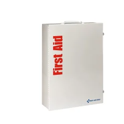 First Aid Only First Aid Cabinet,ANSI Class B, 150 People, 1462 Pieces, White (91341)