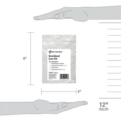 First Aid Only Nosebleed Care Kit,6 Pieces, 25 Packs/Carton (91578)