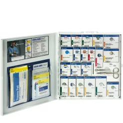 First Aid Only Plastic First Aid Kit, ANSI 2015 Class B, 50 People, 199 Pieces (90566)