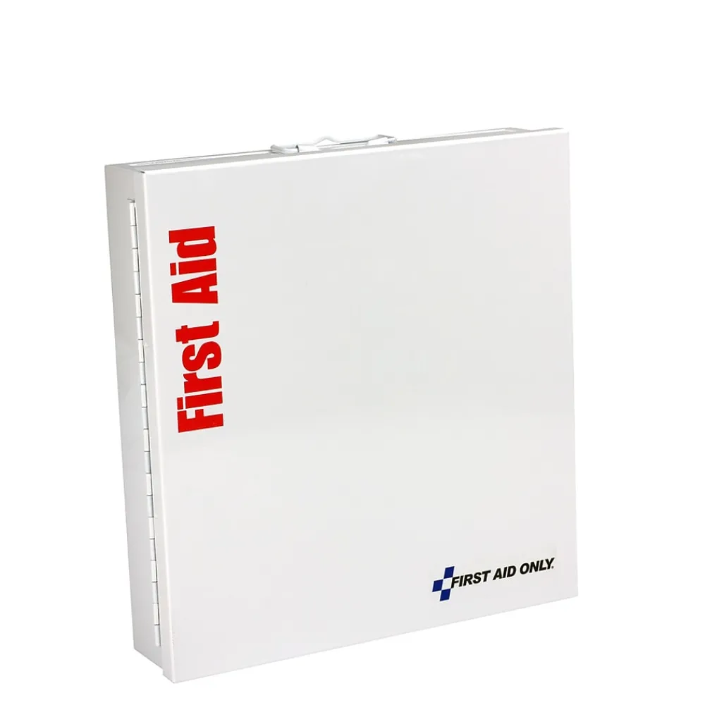 First Aid Only Plastic First Aid Kit, ANSI 2015 Class B, 50 People, 199 Pieces (90566)