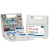 First Aid Only Plastic First Aid Kit, ANSI 2015 Class A+, 50 People, 183 Pieces (90639)