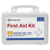 First Aid Only Plastic First Aid Kit, ANSI 2021 Class A, 25 People, 94 Pieces (91324)