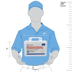 First Aid Only Unitized Metal First Aid Kit, 10 People, 65 Pieces (240-AN)