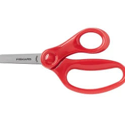 Scissors|Fiskars 5" Kids' Scissors, Blunt Tip, Assorted Colors, 3/Pack (1067042CT)