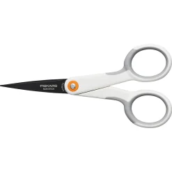 Scissors|Fiskars 5" Stainless Steel Micro-Tip Scissors, Pointed Tip (1069763)