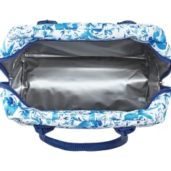 Fit & Fresh Simplified Lunch Bag, Blue Floral (7039SIM3166)