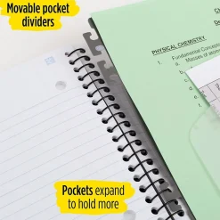Subject Notebooks|Five Star Advance 3-Subject Notebooks, 8.5