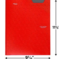 Pocket Folders|Five Star 2-Pocket Fastener Folder, Assorted Colors (34030)