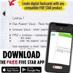 Filler Paper|Five Star Reinforced College Ruled Filler Paper, 8.5" x 11", 100 Sheets/Pack (17102/17010)