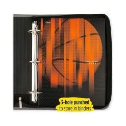 Pocket Folders|Five Star Sports 3-Hole Punched 4-Pocket Folder, Assorted Colors (33176)