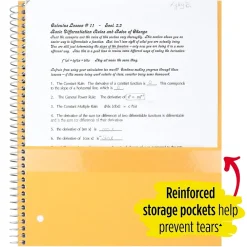 Subject Notebooks|Five Star 5-Subject Notebook, 8.5