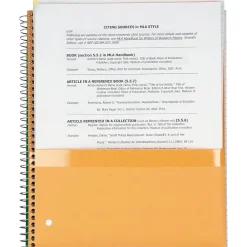 Subject Notebooks|Five Star 3-Subject Wirebound Notebook, 8-1/2