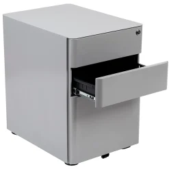 File Cabinets*Flash Furniture 3-Drawer Cabinet, Legal & Letter Files, Gray, 21