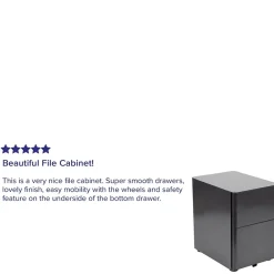 File Cabinets*Flash Furniture 3-Drawer Cabinet, Legal & Letter Files, Black, 21