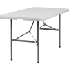 Folding Tables*Flash Furniture Elon Folding Table, 60" x 30", Granite White (DADYCZ152Z)