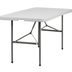 Folding Tables*Flash Furniture Elon Folding Table, 60" x 30", Granite White (DADYCZ152Z)