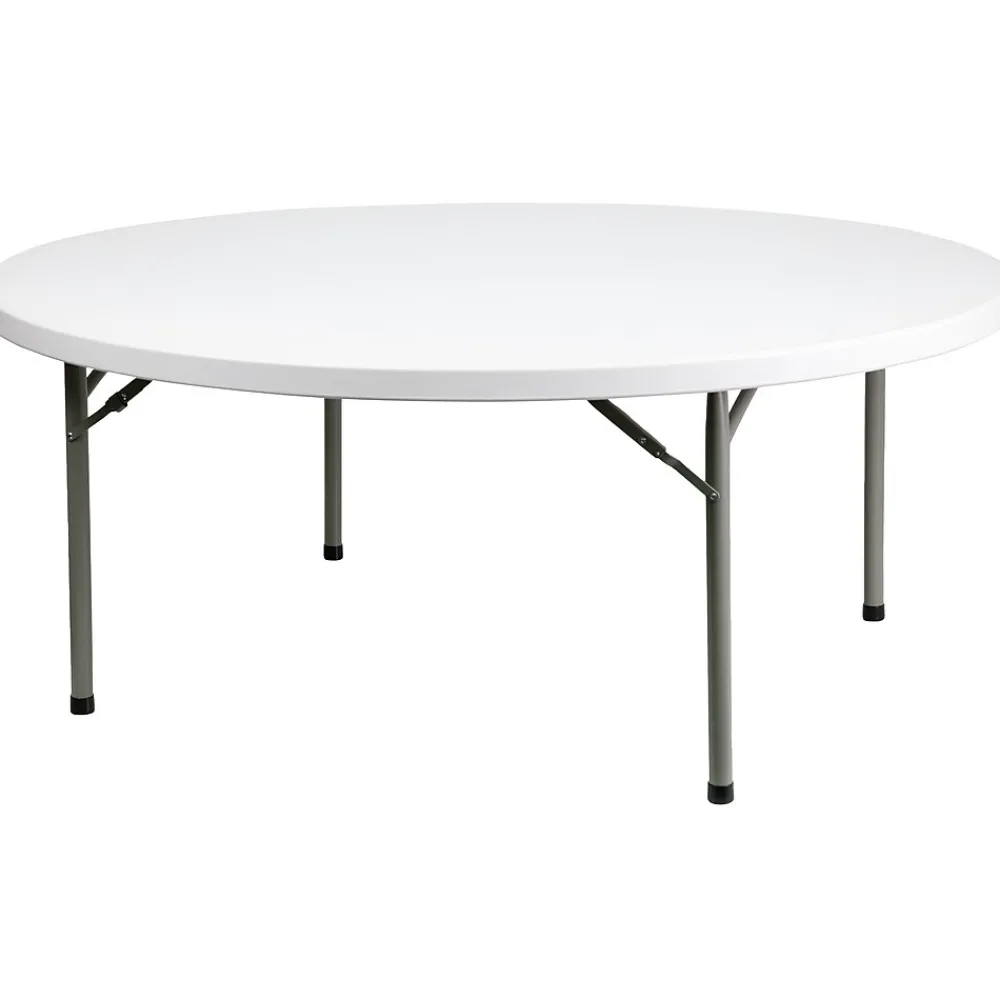Folding Tables*Flash Furniture Elon Folding Table, 71" x 71", Granite White (DADYCZ180RGW)
