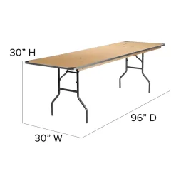 Folding Tables*Flash Furniture Fielder Folding Table, 96