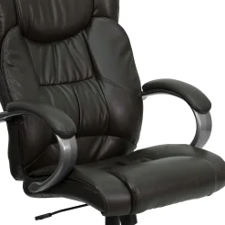 Office Chairs*Flash Furniture Hansel Ergonomic LeatherSoft Swivel High Back Executive Office Chair, Espresso Brown (BT9088BRN)