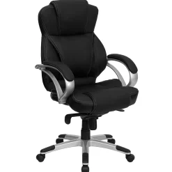 Office Chairs*Flash Furniture Hawkins Ergonomic LeatherSoft Swivel High Back Executive Office Chair, Black (H9626L2)