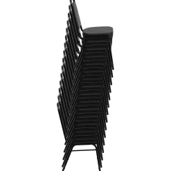 Folding & Stacking*Flash Furniture HERCULES Series Vinyl Banquet Chair, Black (FD-BHF-1-GG)