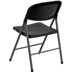 Folding & Stacking*Flash Furniture HERCULES™ Plastic Armless Folding Chair, Black, 6/Pack
