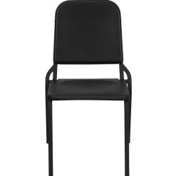 Folding & Stacking*Flash Furniture HERCULES Series Plastic Stackable Melody Band/Music Chair, Black (HFMUSIC)