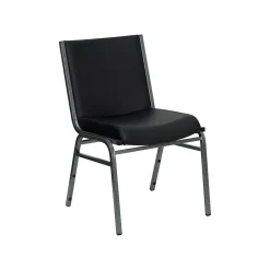 Folding & Stacking*Flash Furniture HERCULES™ Vinyl Heavy Duty Stack Chair, Black, 40/Pack (40XU60153BKVYL)