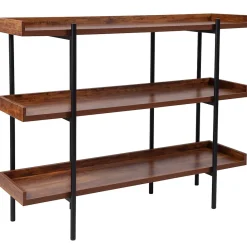 Bookcases*Flash Furniture HERCULES Series 18" Storage Shelf, Rustic (JN2542B3)