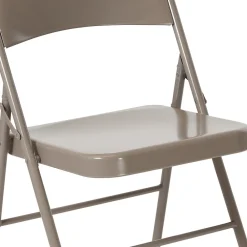 Folding & Stacking*Flash Furniture HERCULES Series Metal Folding Chair, Gray, 4/Pk (4BDF002GY)